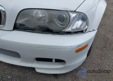 2001 BMW 330Ci z USA, uszkodzony, nr VIN WBABS53491EV85712